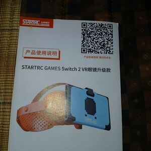 STARRC GAMES Switch 2 VR Headset - Blue & Orange